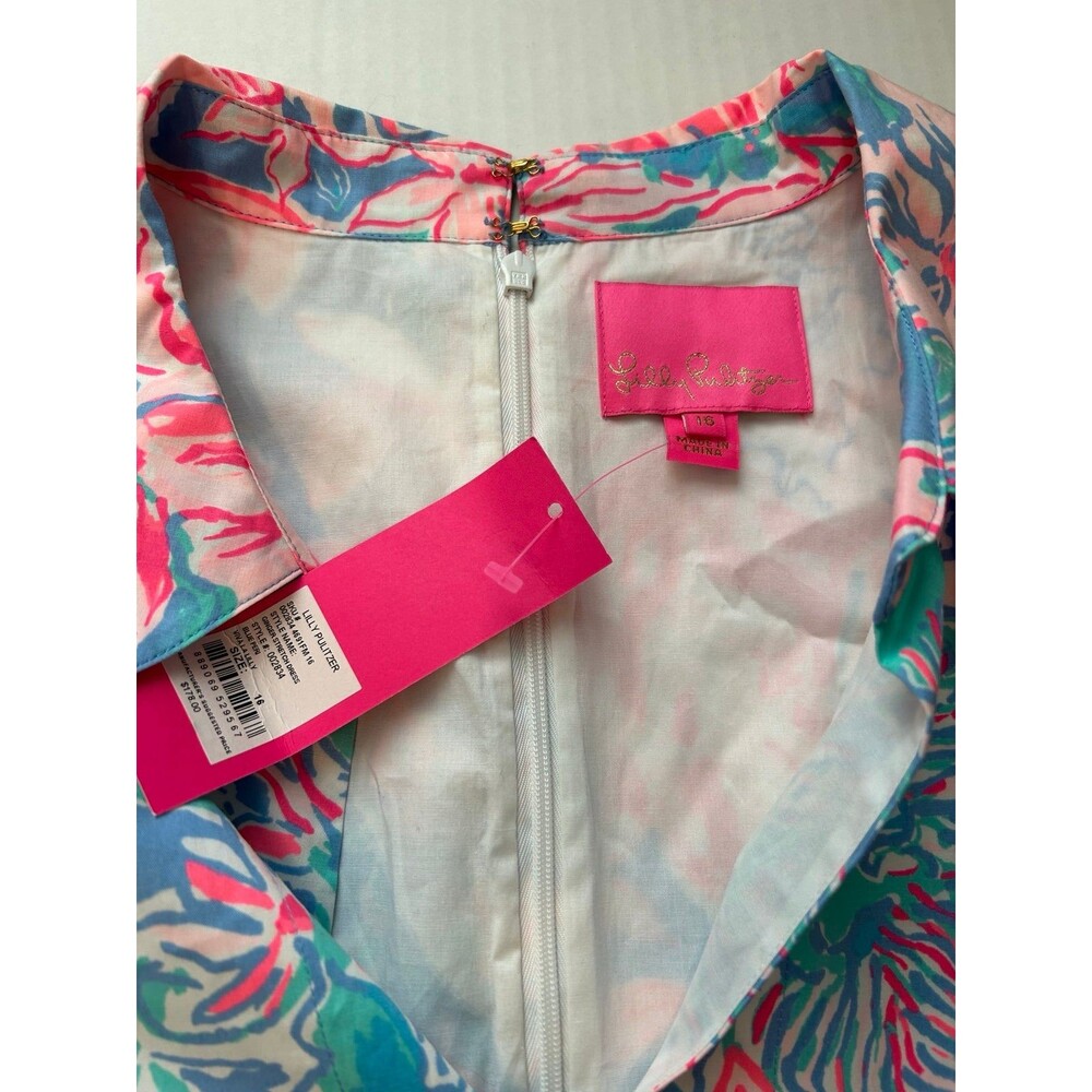 Lilly Pulitzer Ginger Stretch Dress Size 16 NWT - Picture 6 of 9